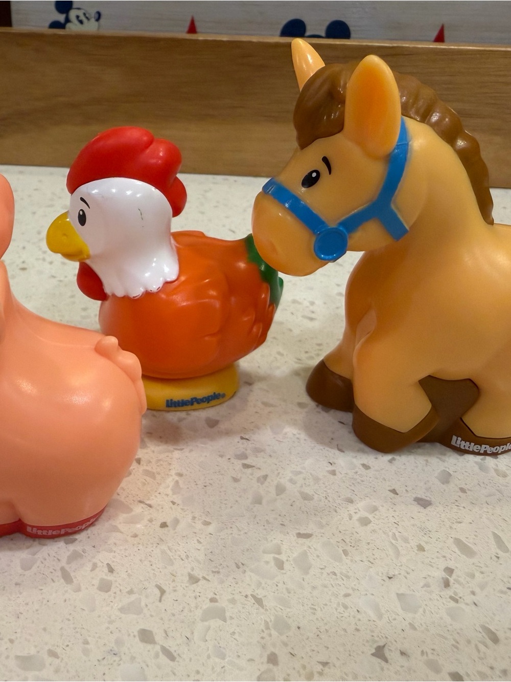 Little People Set of Three Farm Animals - Picture 2 of 2